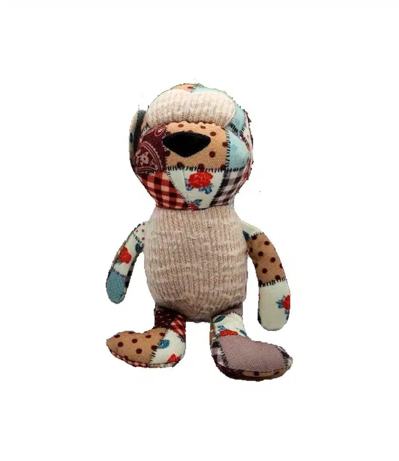 Bestpets Squeaky Patchwork Chimp