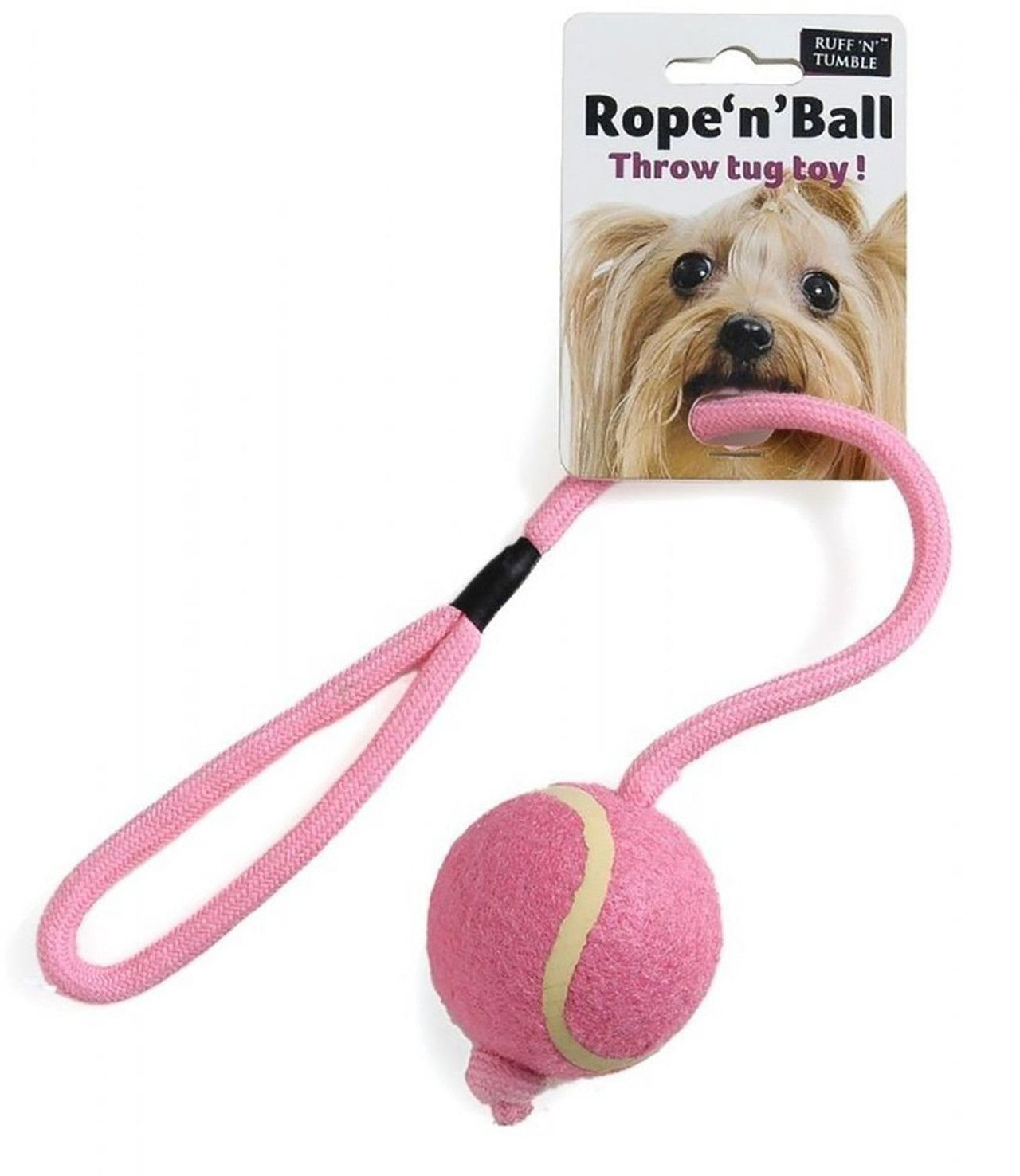 Ruff ‘N’ Tumble Rope ‘N’ Ball Throw Tug Toy