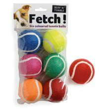 Ruff ‘N’ Tumble Fetch Tennis Balls 6pk