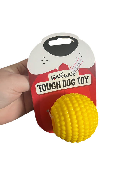 Yellow tough toy