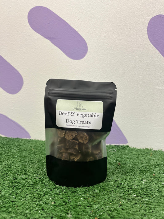 Beef & Vegetables dog treats