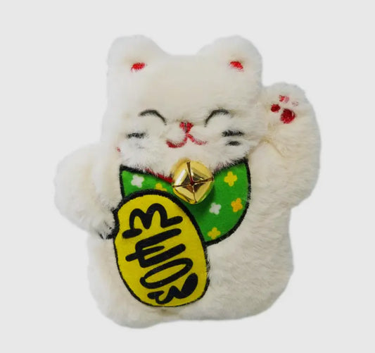 Mymeow Lucky Meow Plush Cat Toy with Bell