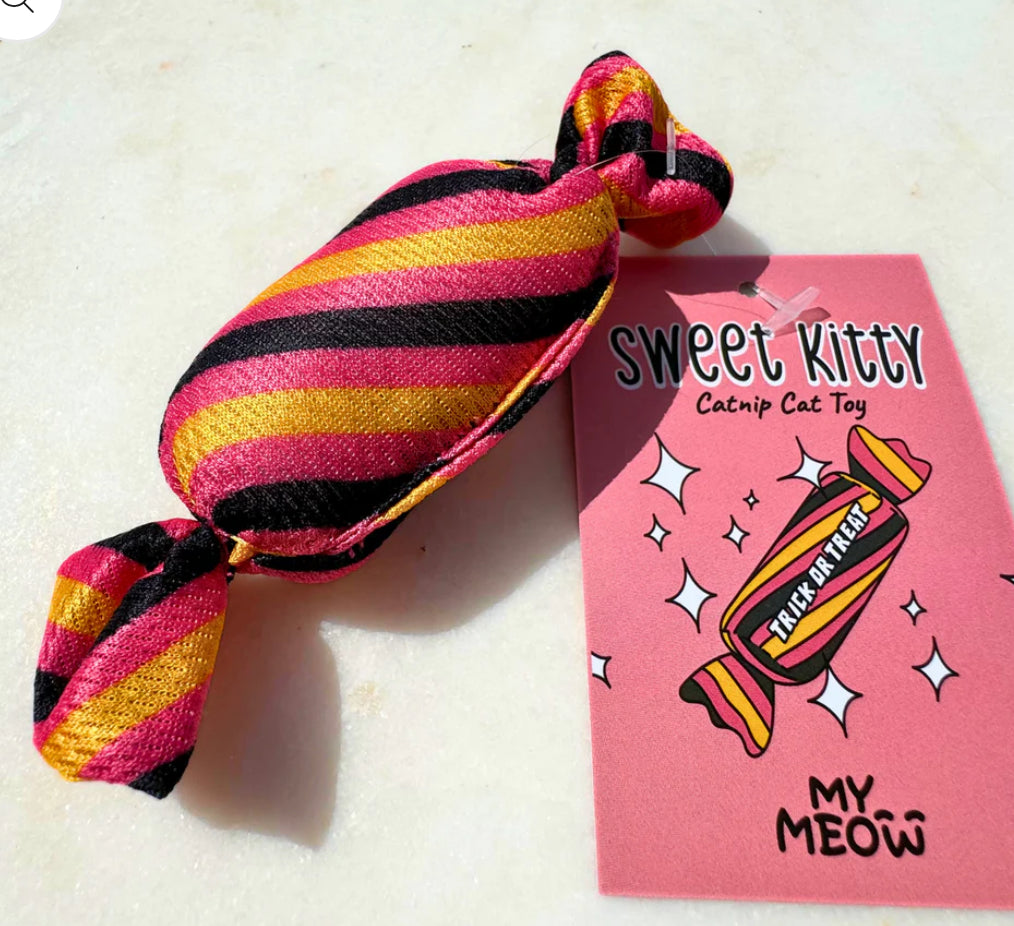 MyMeow Sweet Kitty, Plush Cat Toy with Bell