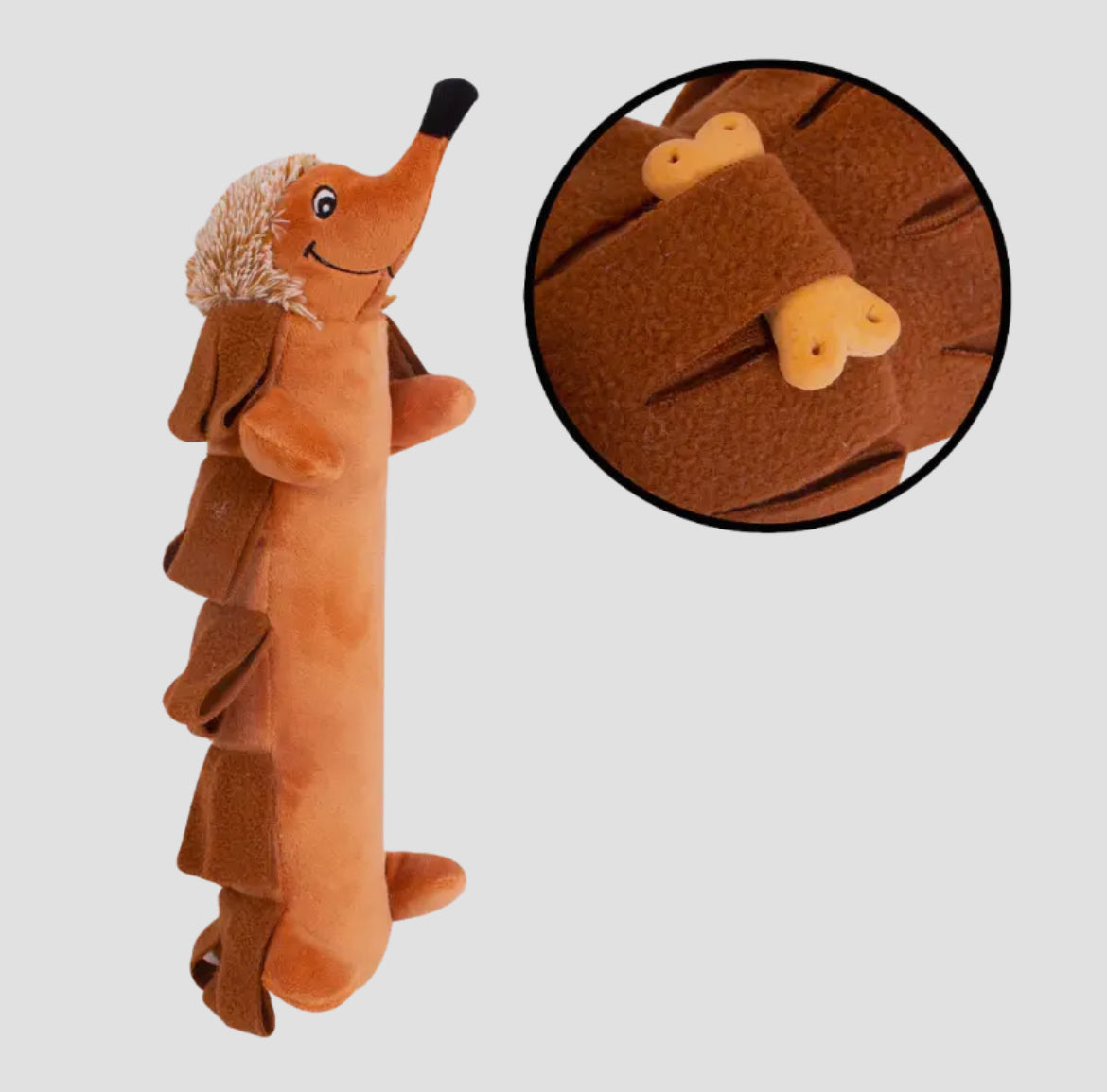 WufWuf & Sc Hedgehog Snuffle Dog Toy