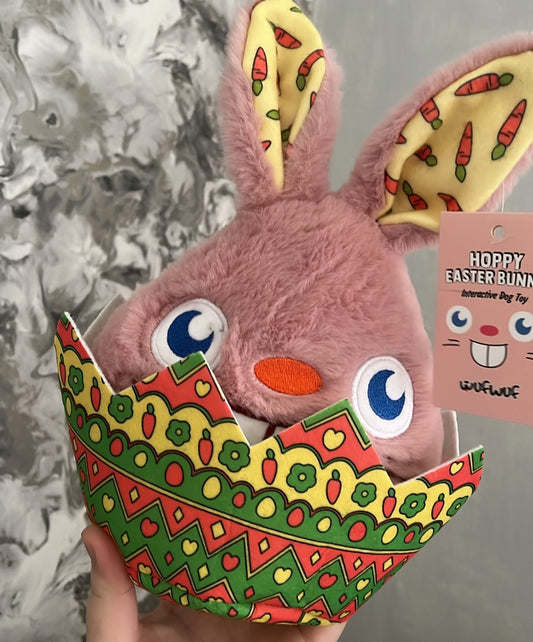 Medium Easter Egg Bunny plush