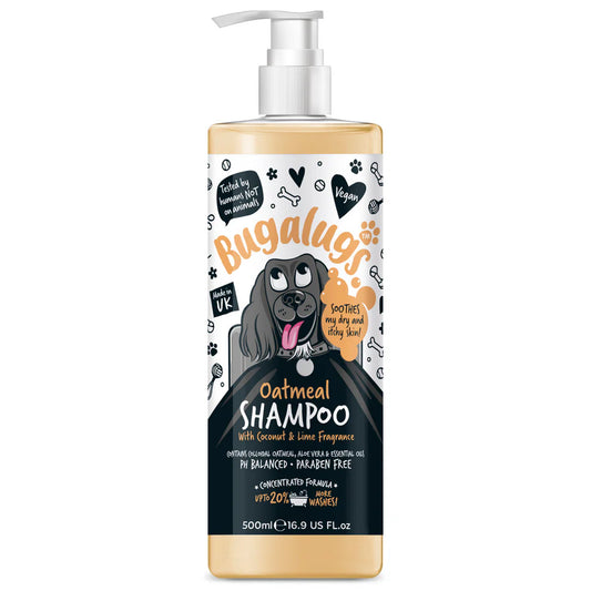 Bugalugs™ Oatmeal Dog Shampoo with Coconut & Lime Fragrance