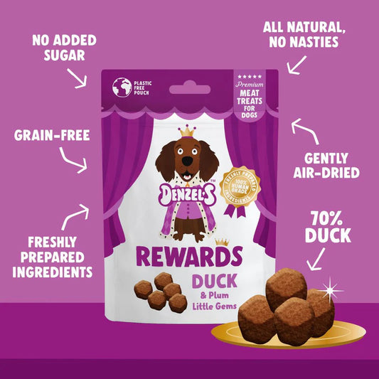 Denzel’s duck & plum high value treats