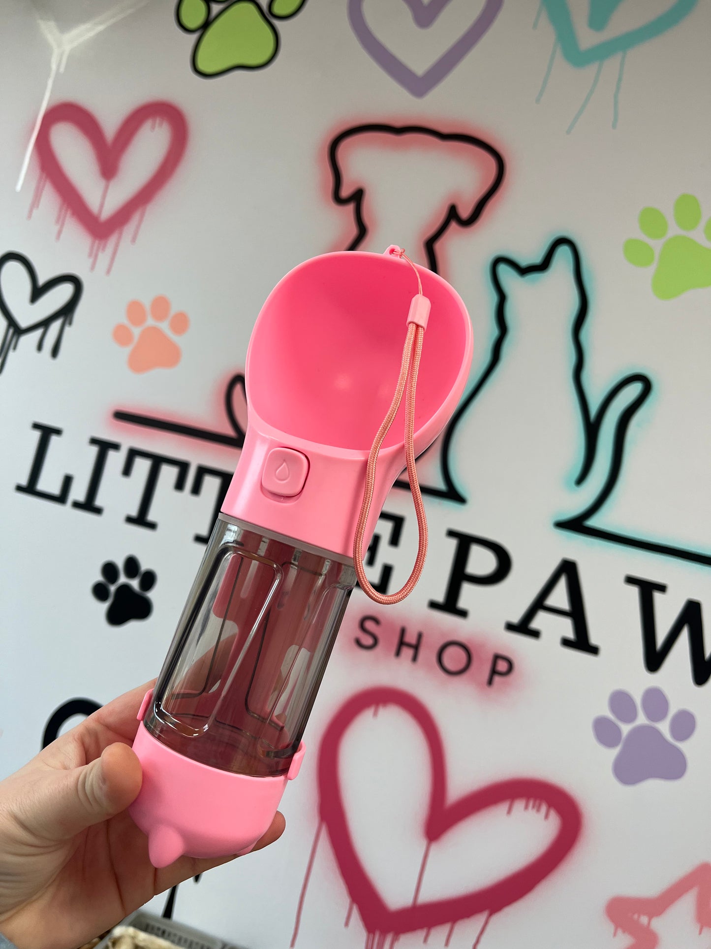 Dog multifunctional water bottle