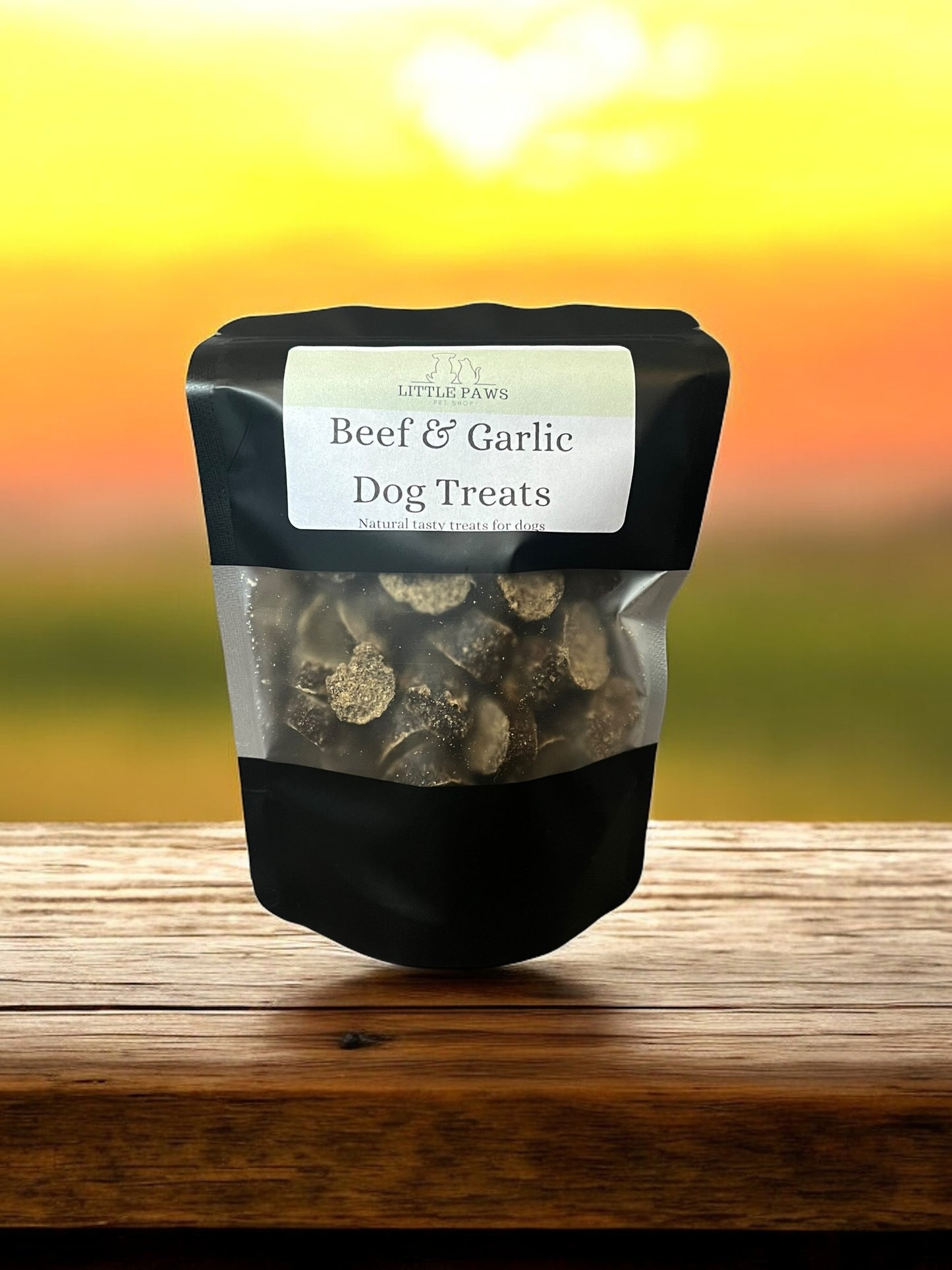 Beef & Garlic dog treats