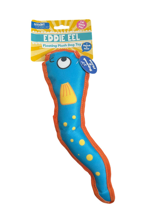 Eel dog toy